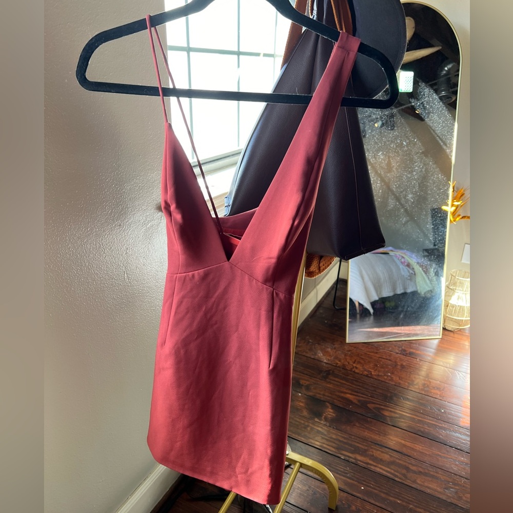 NBD Burnt Orange/Brownish Red Dress. US SIZE SMALL.